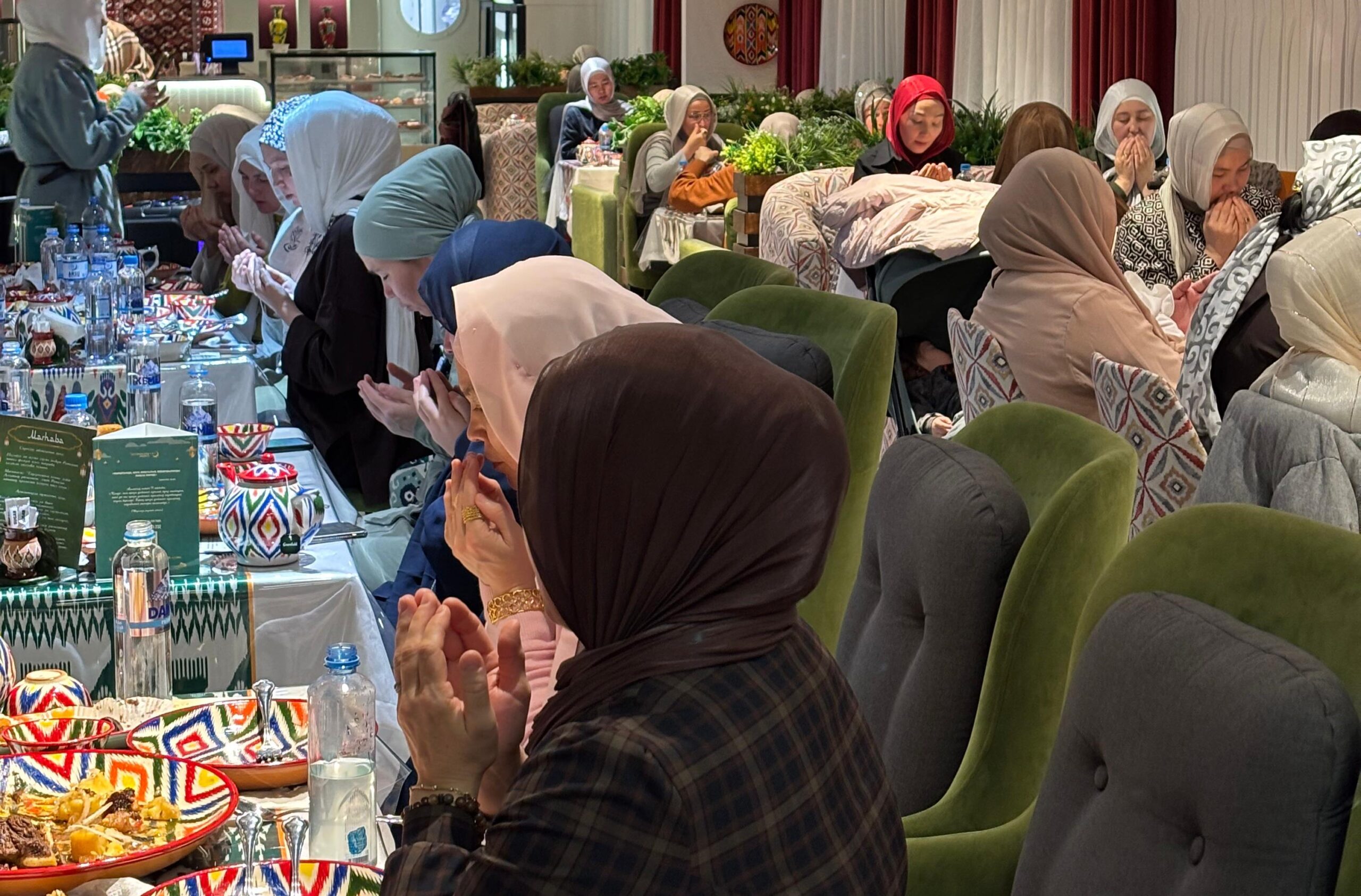 ДСАК бөлімінің әйел-қыздар шәкірттері ауызашар ұйымдастырды